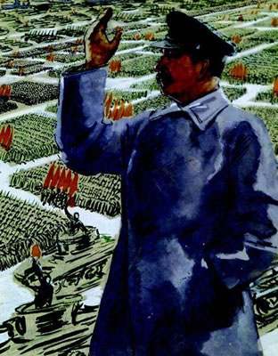 Stalin and the Military review by Vasilii Elkin - Auction record, sale price, and art valuation. Compare with similar artists and explore comparable artworks.