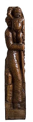 Wood sculpture