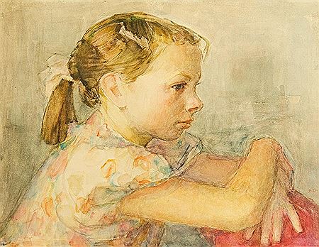 Portrait de jeune fille by Valentina Vassileva - Auction record, sale price, and art valuation. Compare with similar artists and explore comparable artworks.