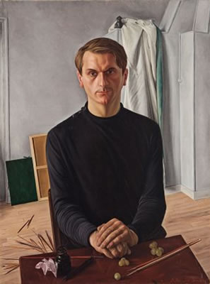 Autoportrait, Jeune homme à l'alliance
