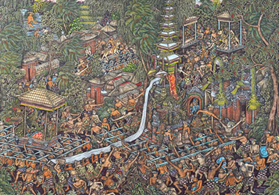 Ngaben by Ida Bagus Ketut Panda - Auction record, sale price, and art valuation. Compare with similar artists and explore comparable artworks.