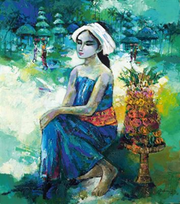 Seated Lady