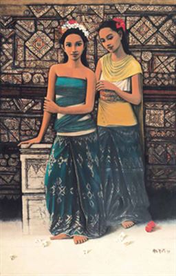 Sample artwork by Hatta Hambali (Born 1949), known for paintings - View similar artists and auction records