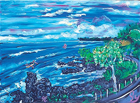 By the Sea by Symon - Auction record, sale price, and art valuation. Compare with similar artists and explore comparable artworks.