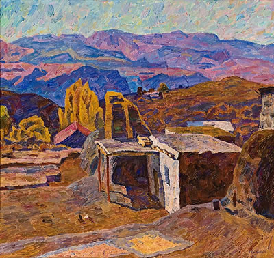 Aldea by Albert Papikyan - Auction record, sale price, and art valuation. Compare with similar artists and explore comparable artworks.