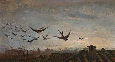 Golondrinas by Aurelio Tolosa Alsina - Auction record, sale price, and art valuation. Compare with similar artists and explore comparable artworks.