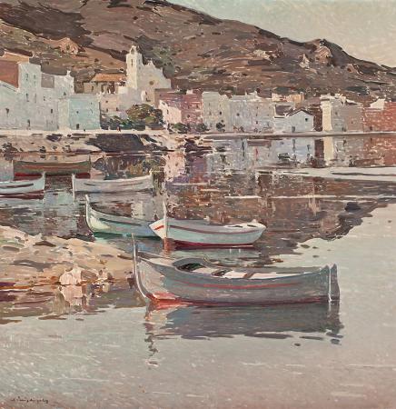 Port de la Selva by Jose Puigdengolas Barella - Auction record, sale price, and art valuation. Compare with similar artists and explore comparable artworks.