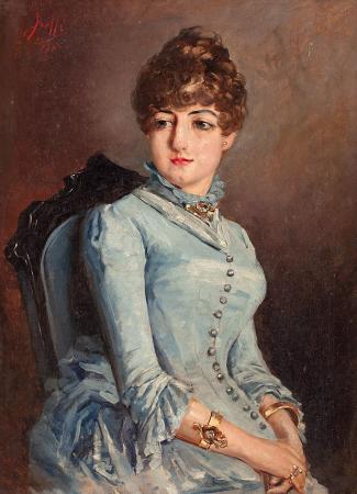 Retrato de una joven