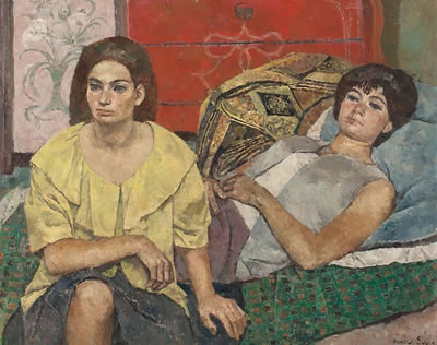 Young People in an Interior