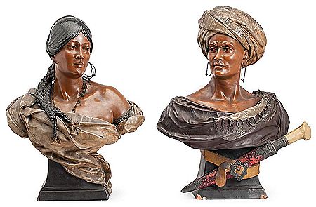 ÁRABES (a pair) by Charles Masse - Auction record, sale price, and art valuation. Compare with similar artists and explore comparable artworks.