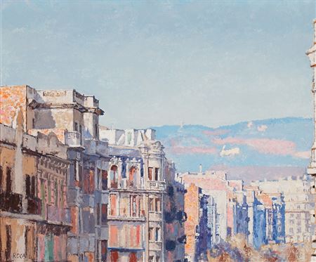 Vista Ciudad de Barcelona