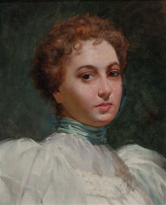 Retrato de una mujer joven