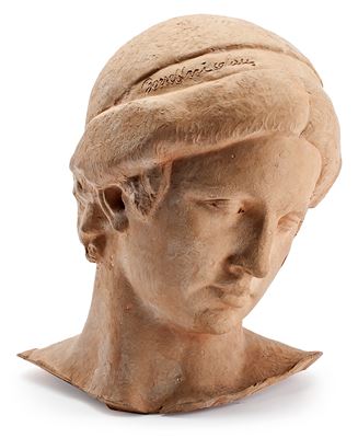 Young woman by Joan Borrell i Nicolau - Auction record, sale price, and art valuation. Compare with similar artists and explore comparable artworks.