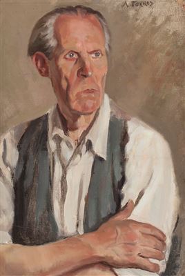 Portrait of Augusto Torres: Self-portrait