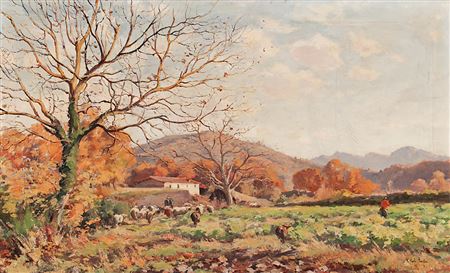 "Sol de tarda" by Vicenc Sole Jorba - Auction record, sale price, and art valuation. Compare with similar artists and explore comparable artworks.