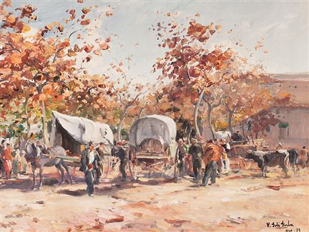 "Dia de mercat" and Landscape (2)