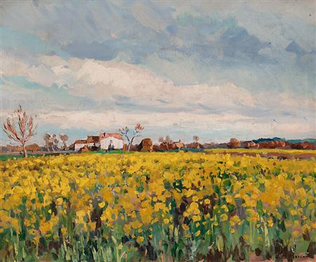 Landscape by Jose Maria Mascort Galibern - Auction record, sale price, and art valuation. Compare with similar artists and explore comparable artworks.
