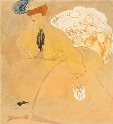 Young Woman in a Hat