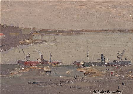 Montjuic view by Bonaventura Puig Perucho - Auction record, sale price, and art valuation. Compare with similar artists and explore comparable artworks.