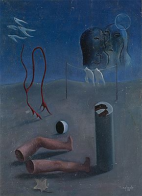 Surrealistic composition