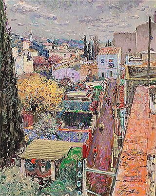 Sample artwork by Jordi Freixas Cortes (1917 - 1984), known for painting - View similar artists and auction records