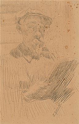 Portrait of Francisco Gimeno Y Arasa: Self-portrait