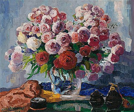 Still-life with Flowers by Dionis Bennassar - Auction record, sale price, and art valuation. Compare with similar artists and explore comparable artworks.