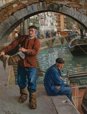 "Sin pesca" (parte del "Tríptico de Vasconia")