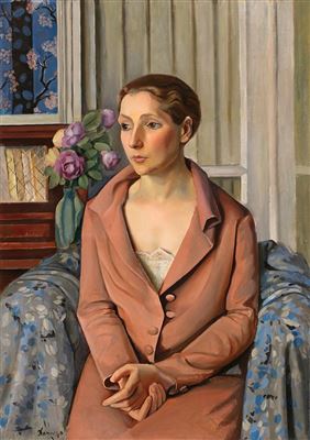 Retrato de Emília Cornet, esposa de Feliu Elias