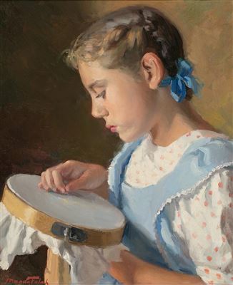 La nena del bastidor