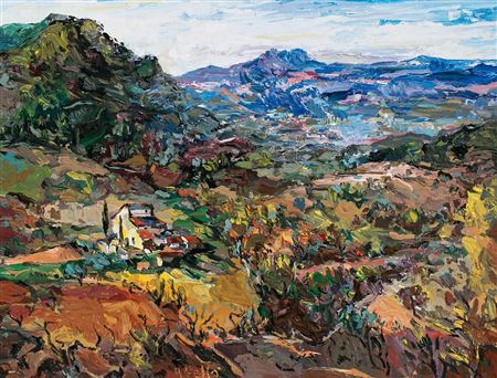 Desde una viña by Juan Abello Prat - Auction record, sale price, and art valuation. Compare with similar artists and explore comparable artworks.