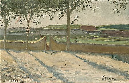 Landscape by Felicia Huet I Bas - Auction record, sale price, and art valuation. Compare with similar artists and explore comparable artworks.