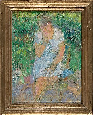 Sample artwork by Domingo Olive Busquets (1892 - 1959), known for painting - View similar artists and auction records