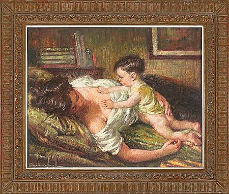 Motherhood by Rosendo Gonzalez Carbonell - Auction record, sale price, and art valuation. Compare with similar artists and explore comparable artworks.