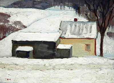 Sample artwork by Thomas Reid (TR) MacDonald (1908 - 1978), known for painting, art administration - View similar artists and auction records