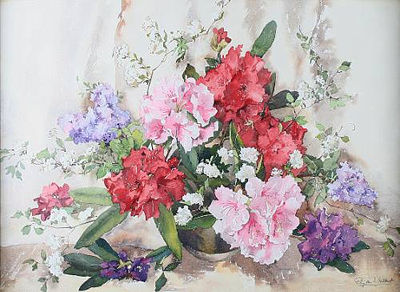 Sample artwork by Phyllis I Hibbert (1903 - 1971), known for still life painting - View similar artists and auction records