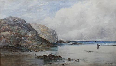 "An Anglesey shore line" by Albert Proctor - Auction record, sale price, and art valuation. Compare with similar artists and explore comparable artworks.