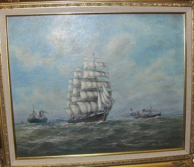 'Spurn Head' - The Clipper Archibald Russell, Goole, off Spurn Head