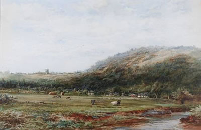 An extensive landscape in the Welsh Marches
