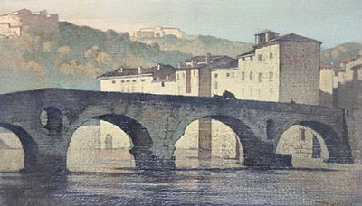 Ponte di Pietra, Verona by Bertram Nicholls - Auction record, sale price, and art valuation. Compare with similar artists and explore comparable artworks.