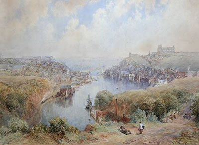 "Whitby from Larpool" by George Weatherill - Auction record, sale price, and art valuation. Compare with similar artists and explore comparable artworks.