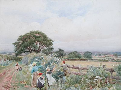 Sample artwork by Thomas Bushby (1861 - 1918), known for painting - View similar artists and auction records