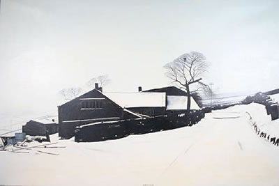 "Pennine Christmas Day" by Peter Brook - Auction record, sale price, and art valuation. Compare with similar artists and explore comparable artworks.