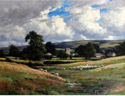A Lancashire valley by Reginald Aspinwall - Auction record, sale price, and art valuation. Compare with similar artists and explore comparable artworks.