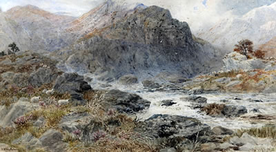Mountain Stream, North Wales