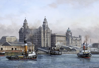 "Pier Head, Liverpool, 1950s"
