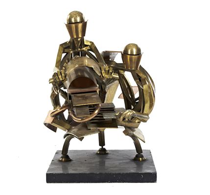 Sample artwork by Sean Rice (1931 - 1997), known for painting and sculpture - View similar artists and auction records