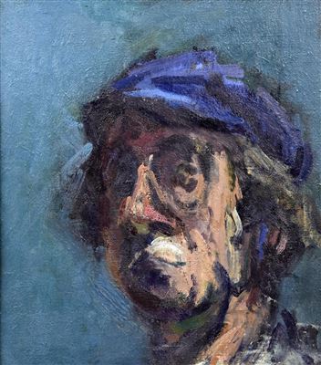 Portrait of Nicholas Horsfield: 'Self Portrait'