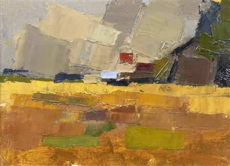 "Landscape, Bac de Guernes, France"