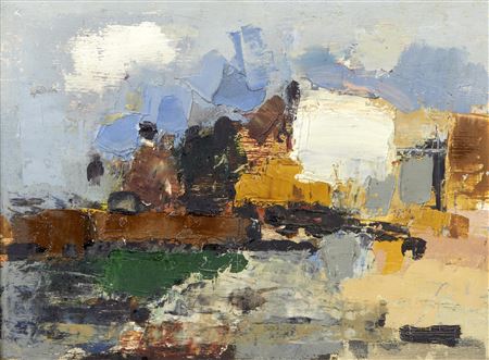 "Cliffs at Le Pollet, Dieppe" by Nicholas Horsfield - Auction record, sale price, and art valuation. Compare with similar artists and explore comparable artworks.